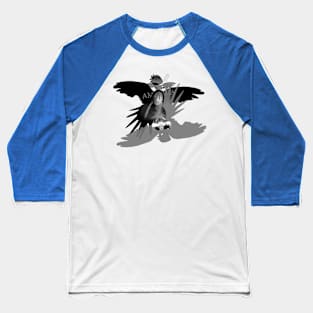 Indian, Parrot and Strawberry Baseball T-Shirt